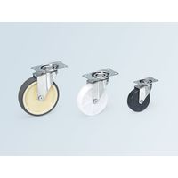 栃木屋 ステンレスキャスター(トラック型) TCAー320EーUR75 1セット(4コ)（直送品）