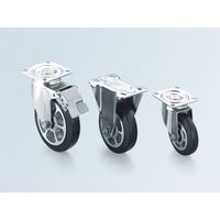 栃木屋 導電アルミホイールキャスター TCAー320SRーARB125 1コ（直送品）