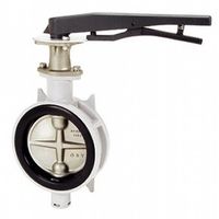 東洋バルヴ バタフライ アルミ(10ALMーNーLUE) 10ALM-N-LUE 50A 1個（直送品）