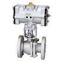 東洋バルヴ 空気圧自動 ボール(FD10ーFBFーN) FD10-FBF-N 65A 1個（直送品）