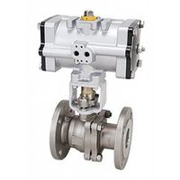 東洋バルヴ 空気圧自動 ボール(FDA10ーUBF) FDA10-UBF 20A 1個（直送品）