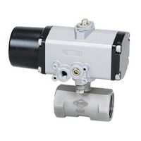 東洋バルヴ 空気圧自動 ボール(U1ーCS) U1-CS 10A 1個（直送品）