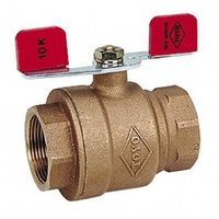 東洋バルヴ 青銅 ボール(BOVーT) BOV-T 15A 1個（直送品）