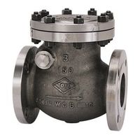 東洋バルヴ 鋳鋼 チャッキ(150ーSNSF) 150-SNSF 200A 1個（直送品）