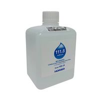 堀場製作所 電気伝導率標準液 111.8mS/cm 500mL 100-24 1本 64-3991-81（直送品）