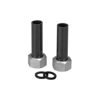 アズビル金門 HIVP配管用ユニオン(パイプ・ナット・パッキン付2個入り1台分)金門ねじ VPヨウカナグ-30A 1個 64-4014-44（直送品）