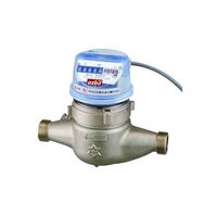 アズビル金門 エコ隔測式温水メーター パルス発信式接線流羽根車式 金具付 GKHA-カナグツキ-20A-10LP 1個 64-4016-41（直送品）