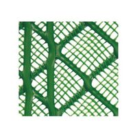 ネトロンシート土木用 高密度ポリエチレンBSー1濃緑 網目の大きさ3mm×3mm 幅400mm×長さ30m 64-4312-46 1巻（直送品）