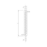 旭製作所 石英蛇管冷却器 300mm 1320-300 1個 64-5088-01（直送品）