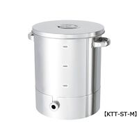 日東金属工業 片テーパー型汎用容器 目盛付 65L KTT-ST-M-43 1個 64-5067-07（直送品）