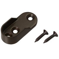 アイワ金属（AIWA METALS） Uブラケット ネジ止 ブラウン AP-1506