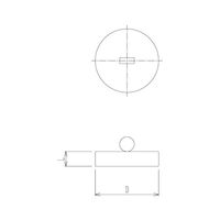 旭製作所 石英ルツボ用蓋 ローヤルベルリン形 60mL用 1021-60 1個 64-5086-82（直送品）