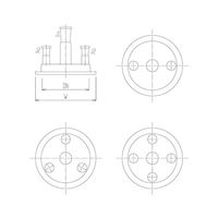 旭製作所 石英セパラカバー 二ツ口 φ115 1200-85-2 1個 64-5087-66（直送品）