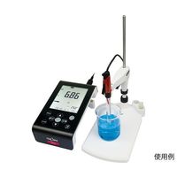 東亜ディーケーケー PHメーター(電極GSTー5821C付) JQA検定付 HM-41X-JQA 1台 64-5226-78（直送品）