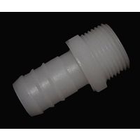 アズワン PVDF R1オスネジ付きバーブアダプター 25mm 64-5266-53 1個（直送品）