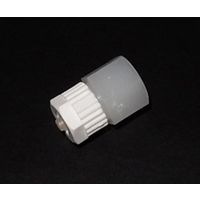 アズワン PVDF Rc1/4メスネジ付きチューブロックアダプター 4×6mm 64-5267-16 1個（直送品）