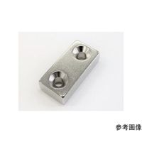 二六製作所 ネオジム 25×12×6ー2×M3皿穴(N40)5個入 NK215 1個(5個) 64-5403-03（直送品）