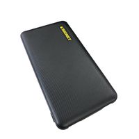 SIGNET シグネット 大容量10000mAh スマートフォン・タブレット充電向けモバイルバッテリー ブラック 63185（直送品）