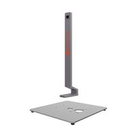 ビットストロング 顔認識端末型サーモフロアスタンド&ベースセット DS-KAB671-B&DS-KAB6-BASE 1個（直送品）