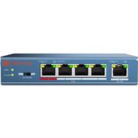 ビットストロング PoE/PoE対応 ネットワークスイッチ DS-3E0105P-E(B) 1台 64-7815-10（直送品）