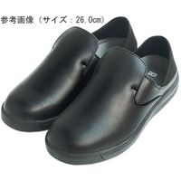 内外ゴム 2WAYコックシューズ 厨房用 TUFTOP 4121 BLACK 24.5cm 155359 1足 64-8205-28（直送品）