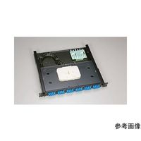 TERADA 19インチタイプ 光成端箱 FPF 1U 8DLCアダプタ付（テープ芯） FPF11216T 1式 64-8305-97（直送品）
