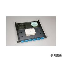 TERADA 19インチタイプ 光成端箱 FPF 1U 16DLCアダプタ付（テープ芯） FPF11232T 1式 64-8306-01（直送品）