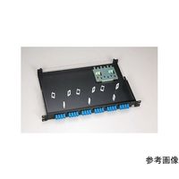 TERADA 19インチタイプ 光成端箱 FPN 1U 24SCアダプタ付 FPN10224 1式 64-8306-34（直送品）