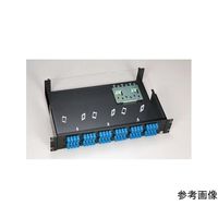 TERADA 19インチタイプ 光成端箱 FPN 2U 18DLCアダプタ付 FPN21236 1式 64-8306-61（直送品）