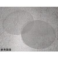 アズワン 丸型精細ポリプロピレンメッシュ Φ100mm 1260メッシュ 目開き75μm 10枚入 64-8787-89 1式(10枚)（直送品）