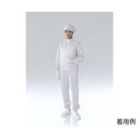 東洋リントフリー 防塵上着 白 5L FD216C-01 1枚 64-8901-81（直送品）