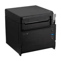 前面・上面排紙2WAY POSプリンタ USB接続モデル ACアダプタ、ACケーブル同梱 ブラック RP-F10-K2-PSIN 1個（直送品）