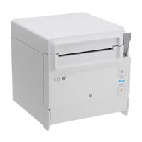 前面・上面排紙2WAY POSプリンタ Ethernet接続モデル ACアダプタ、ACケーブル別売64-8872