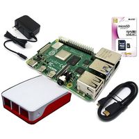 共立電子産業 Raspberry Pi 4B (8GB) スターターセット/レギュラー RASPi4-RGL8GB 1セット 64-8876-45（直送品）