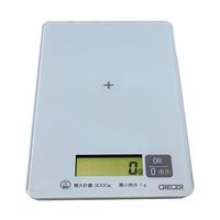 クレセル デジタルキッチンスケール 20個入 CK-010W 1ケース(20個) 64-8891-67（直送品）