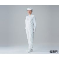 東洋リントフリー 防塵ツナギ服 白 5L FC136C-01 1着 64-8901-53（直送品）