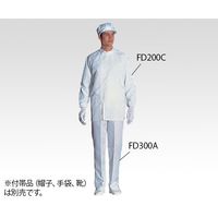 東洋リントフリー 防塵上着 白 5L FD200C-01 1枚 64-8901-57（直送品）