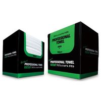 湘南ワイパーサプライ Oilguard プロフェッショナルタオル 薬品・その他用 36cm×46cm4つ折り 819030 1箱(400枚)（直送品）