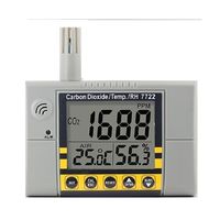 柴田バイオテクノロジー 室内用CO2メーター エアーチェッカー 7722 1台 64-8924-31（直送品）