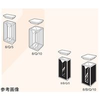 Starna Scientific 小型セミマイクロ石英セル(側面二面黒壁) 光路長:10mm 0.800mL 8/B/Q/10 1個（直送品）