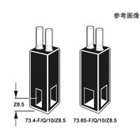 蛍光フロー石英セル チューブ接続口付き 光路長:1.5mm Z高さ:15mm 0.025mL 64-8940-22（直送品）