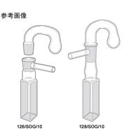 嫌気性スタンダード石英セル ツンベル管付き 光路長:5mm 1.750mL 短ソケット 126/Q/5 1個（直送品）