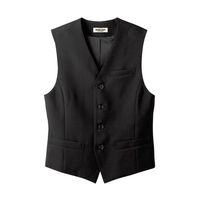 ボストン商会 男女兼用ベスト クロ LL 15301 1枚 64-9068-82（直送品）