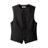 ボストン商会 男女兼用ベスト クロ M 15302 1枚 64-9068-87（直送品）