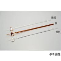 宮原計量器製作所 透明ビュレット PTFE活栓 10mL JIS クラスA bt19-10j 1個 64-9088-58（直送品）