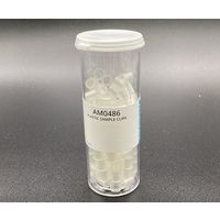 アズワン プラスチックサンプルクリップ ポリエチレン製 100個入 64-9091-71 1本(100個)（直送品）