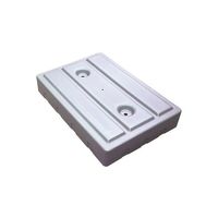 耐酸キャビネット&薬品保管庫 H385シリーズ用ベース W320×D460×H90mm TPLA-H320-BS 1セット（直送品）