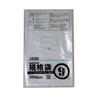 紺屋商事 PE規格ポリ袋 03透明 9号 03×150×250(100枚/冊) 00722009 1パック(100枚) 64-9608-38（直送品）