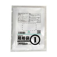 紺屋商事 PE規格ポリ袋 03透明 1号 03×70×100(100枚/冊) 00722001 1パック(100枚) 64-9608-30（直送品）