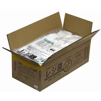 紺屋商事 ケース売:レジ袋乳白 東西